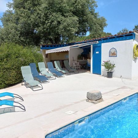 Gites De Plos Appart Chalet Piscine Spa Anduze Zewnętrze zdjęcie