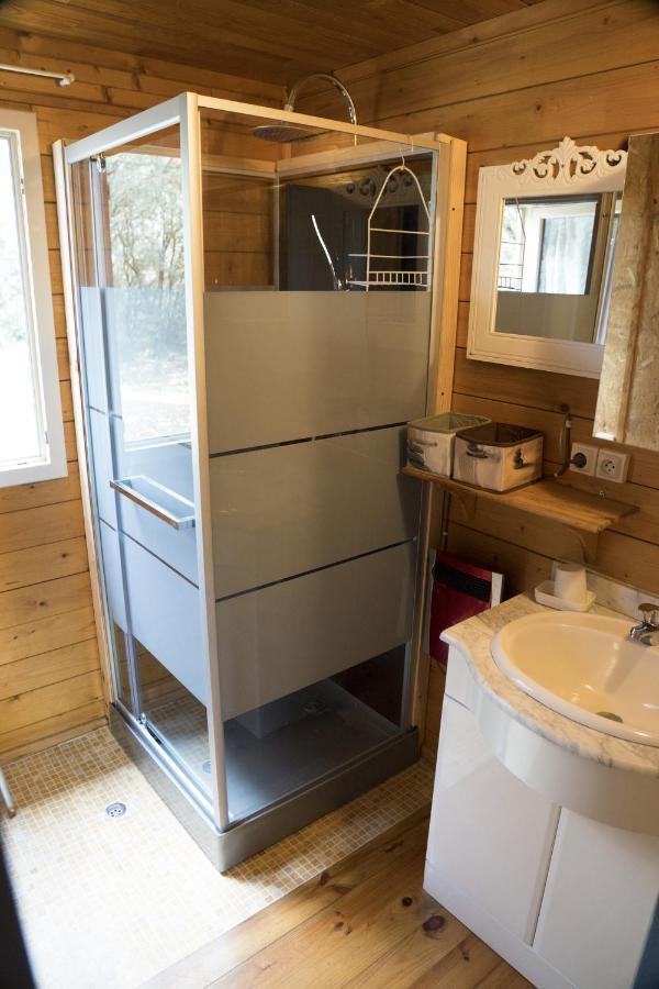 Gites De Plos Appart Chalet Piscine Spa Anduze Zewnętrze zdjęcie