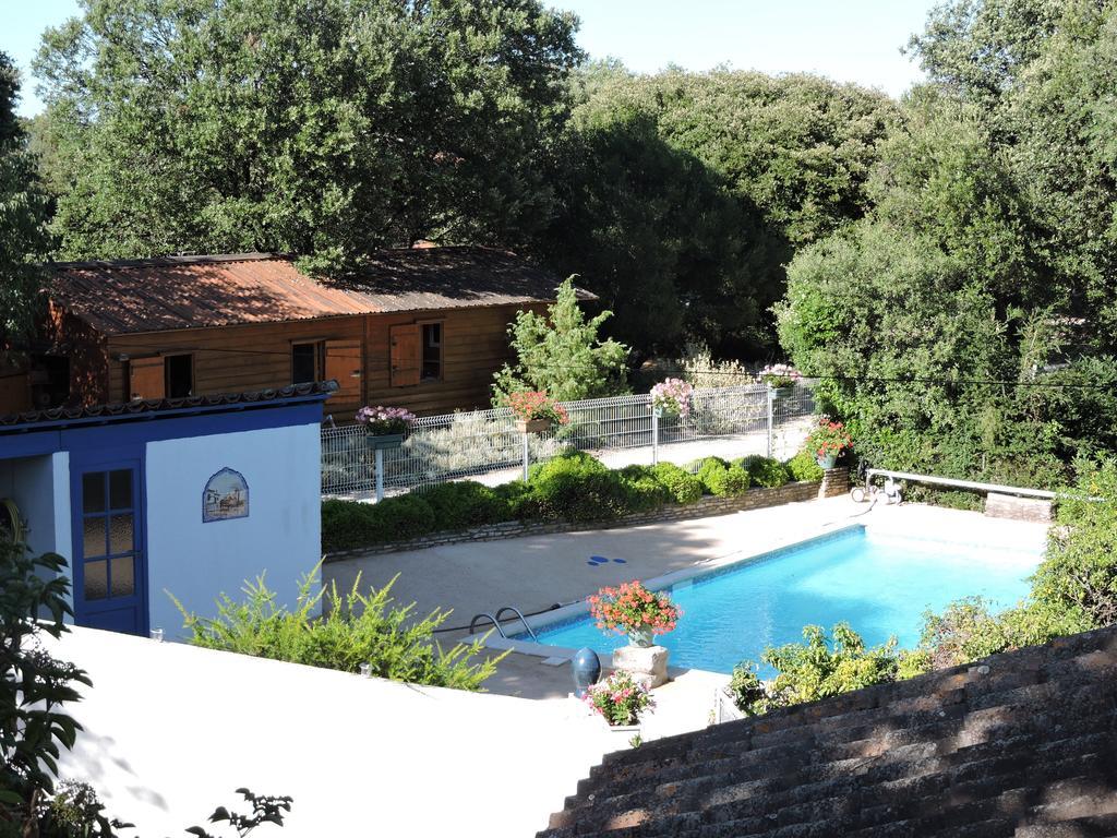 Gites De Plos Appart Chalet Piscine Spa Anduze Zewnętrze zdjęcie